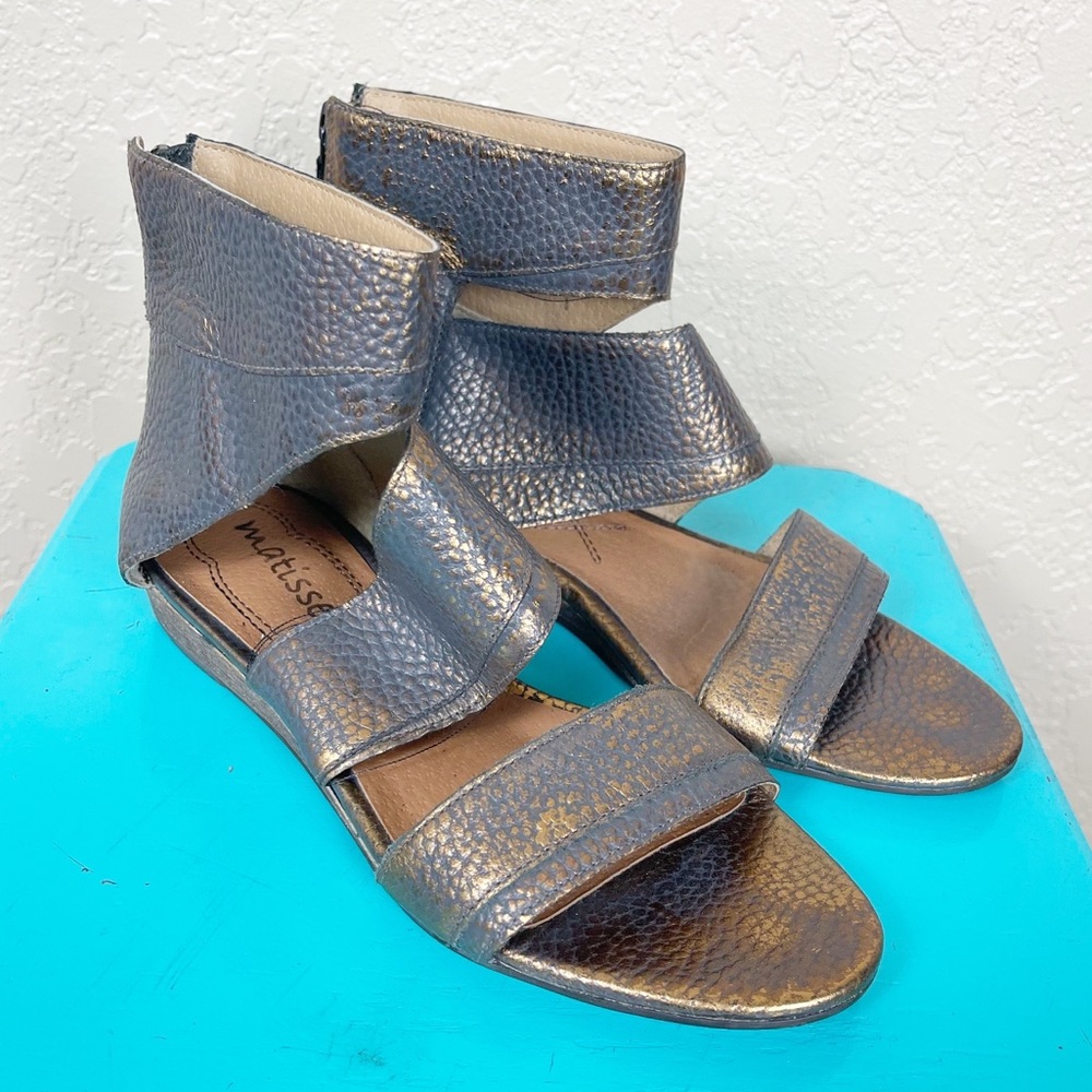 Matisse gladiator pewter sandals